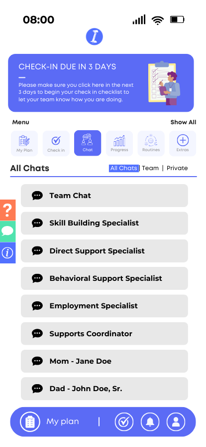  Chat Main Screen