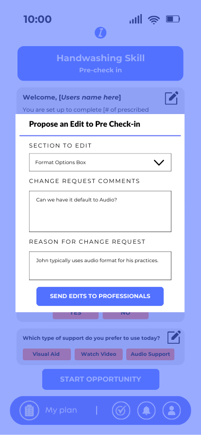 Editing Task Analysis<br> Edit Format Options Box