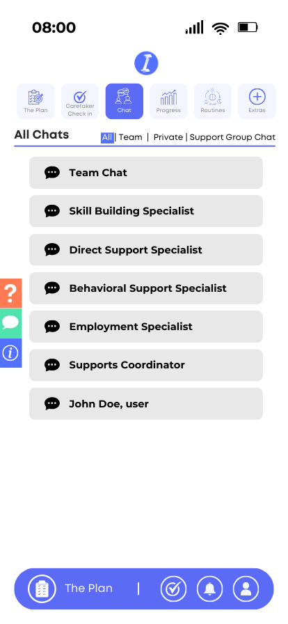  All Chats Main Screen
