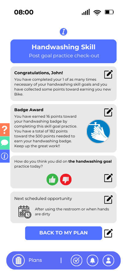  Review check-out sections