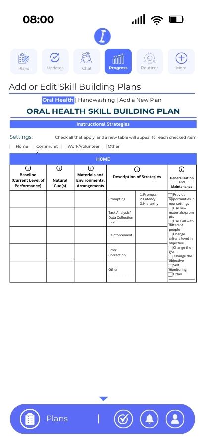  Update goal plan to State